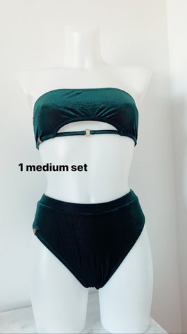 Green Velvet Bikini no 51