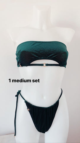 Green Velvet Bikini no 52