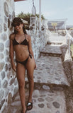 Pasithea Black Velvet Bikini