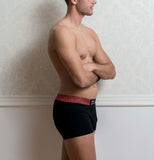 Red Lurex Male Trunk Underwear