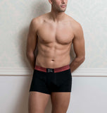 Red Lurex Male Trunk Underwear