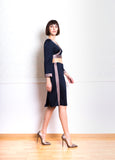 Lethe Skirt with Side Stripe