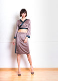 Lethe Skirt with Side Stripe