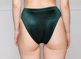 Agavi Green Velvet Bottom Bikini