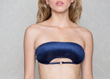 Thaleia Blue Velvet Top Bikini Limited