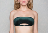 Thaleia Green Velvet Top Bikini