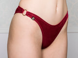 Thaleia Red Velvet Bottom Bikini Limited
