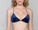 Pasithea Blue Velvet Top Bikini Limited