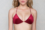 Pasithea Red Velvet Top Bikini Limited