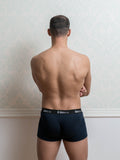 Basic Dark Blue Male Trunk Underwear