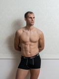 Basic Black Male Trunk Underwear