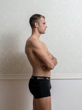 Basic Black Male Trunk Underwear