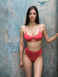 Fuchsia Logomania Bikini Set