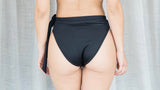Black Bow Bikini Bottom