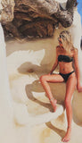 Thaleia Green Velvet Bikini