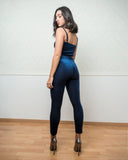 Blue Velvet Leggings