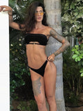 Thaleia Black Velvet Bikini