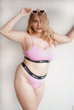 Basic Pink High Waist Brief