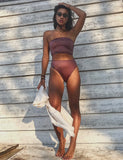 Alpikea Brown Bikini