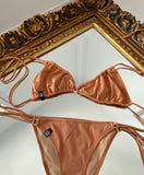 Valia Bronze Nude Top Bikini