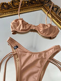 Fay Gold Nude Bikini Bottom