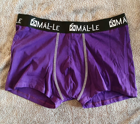 Basic Purple Male Trunk Underwear