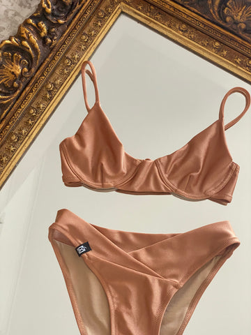Vira Bronze Nude Bikini Set